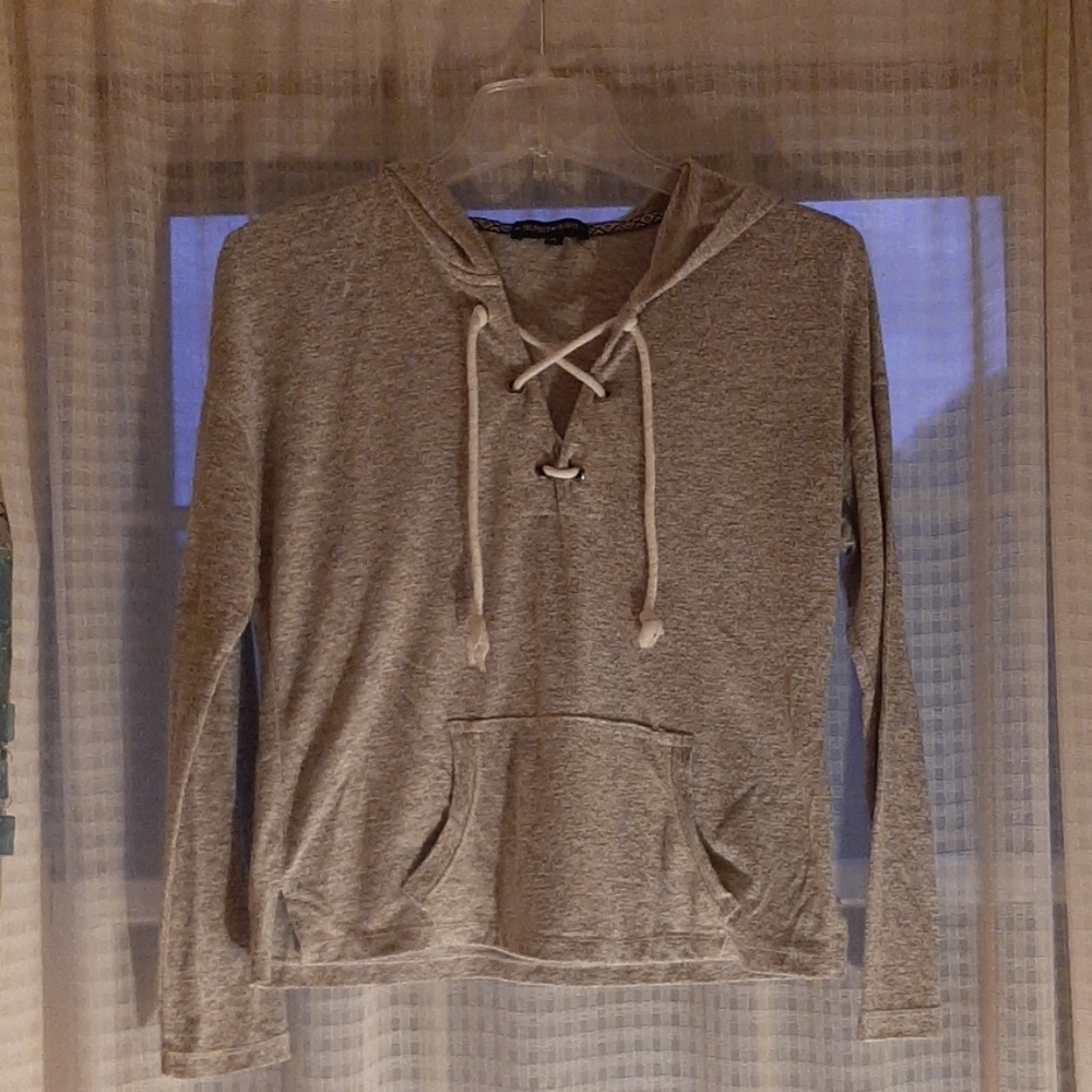 Soft,Lightweight hooded sweatshirt